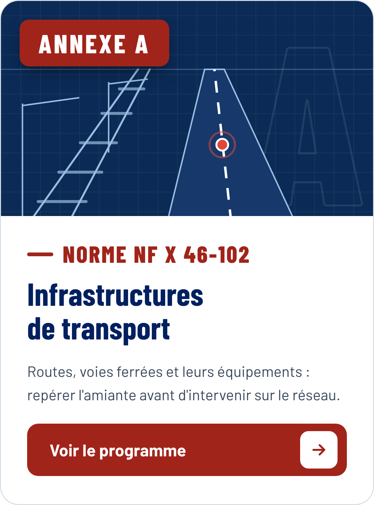 SONELO_NFX46-102_Annexe-A_Infrastructures-transport Formation repérage amiante infrastructures de transport – annexe A NF X 46-102